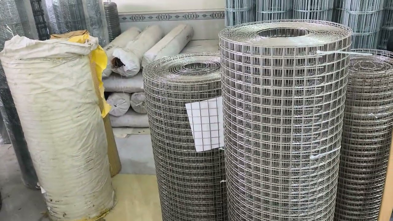Lưới thép inox làm lồng chuồng trại hàng rào