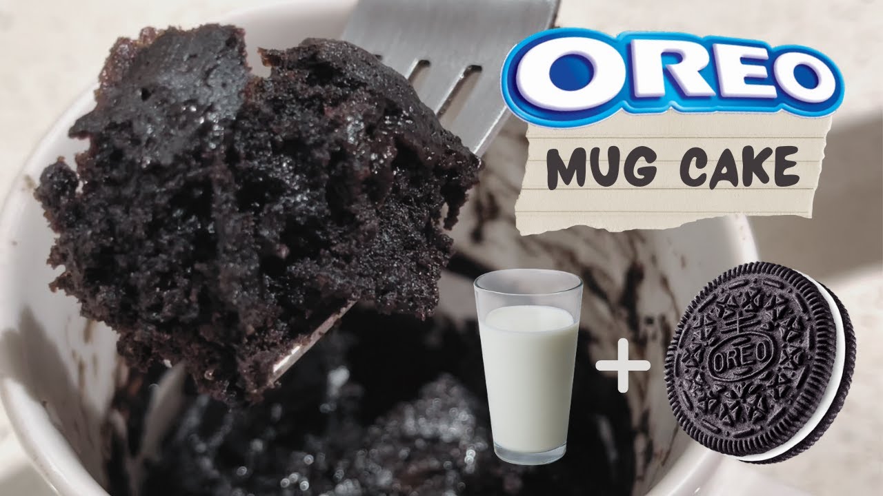 OREO Mug Cake (2 Ingredients) | LIFE HACK