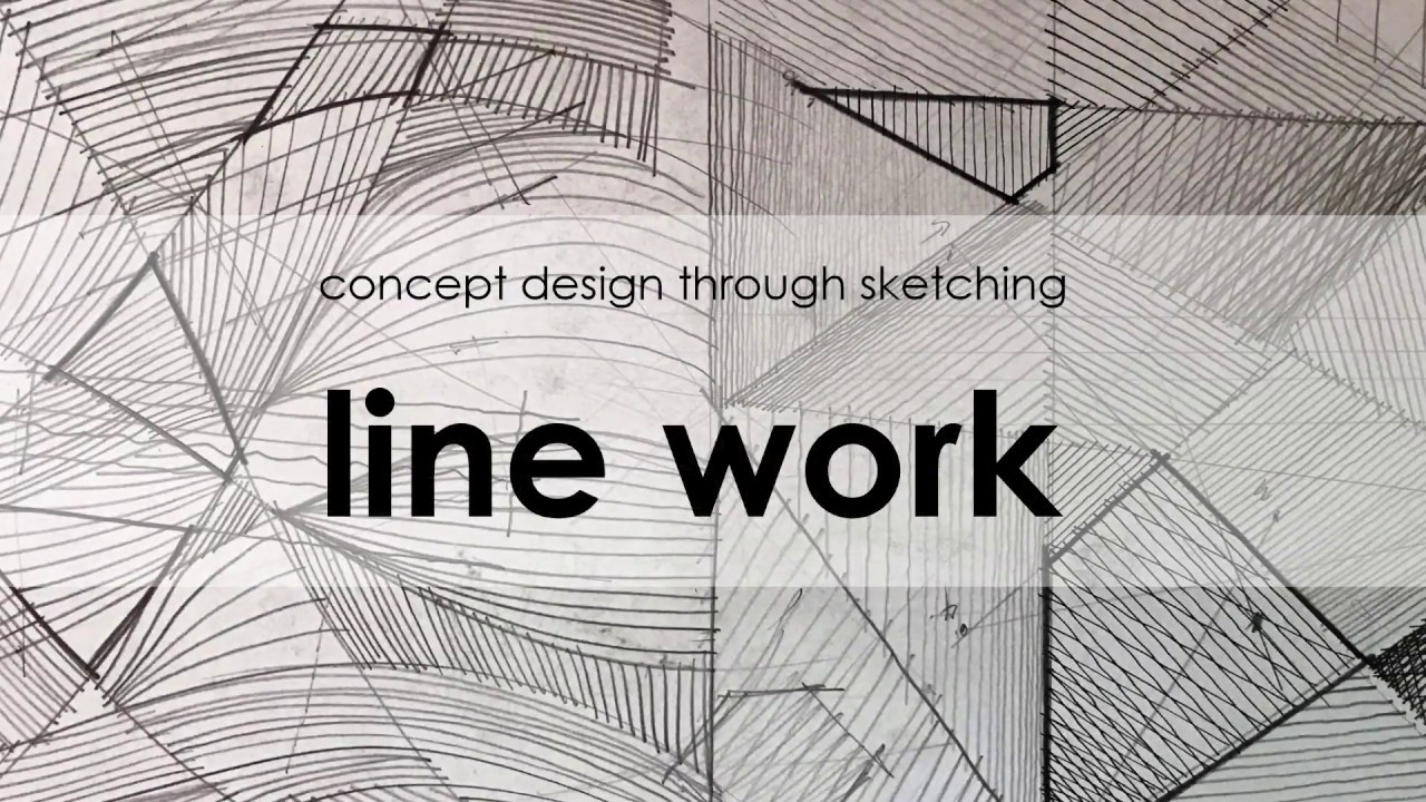 Architectural Concept Design Through Sketching Tutorial 3: line work
