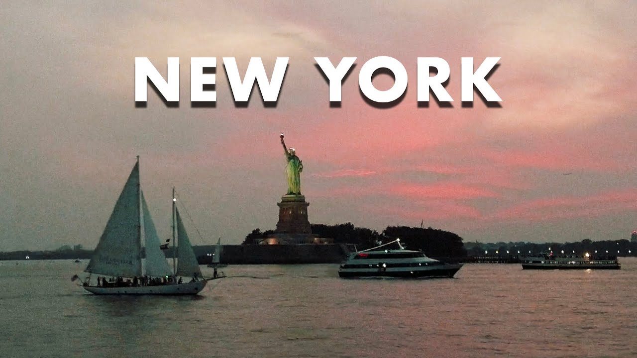 New York City Boat Tour - Statue of Liberty at Night