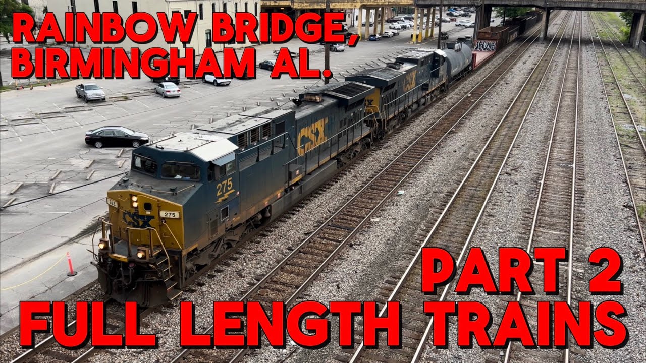 Full length trains part 2, Birmingham AL.