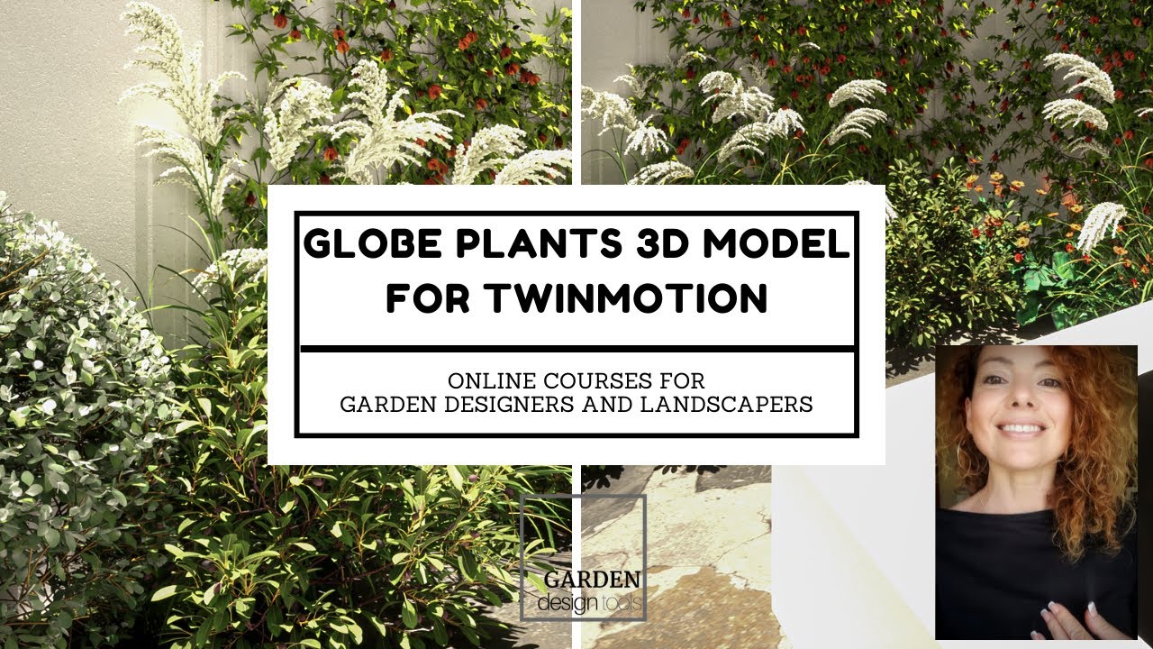 Globe Plants 3D model for Twinmotion
