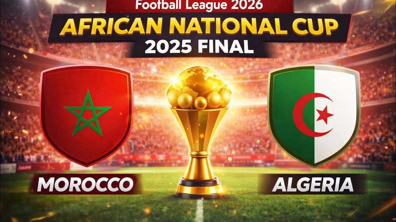 Morocco vs Algeria 🔥 African National Cup Final | Football League 2026 Epic Match ⚽ 🏆