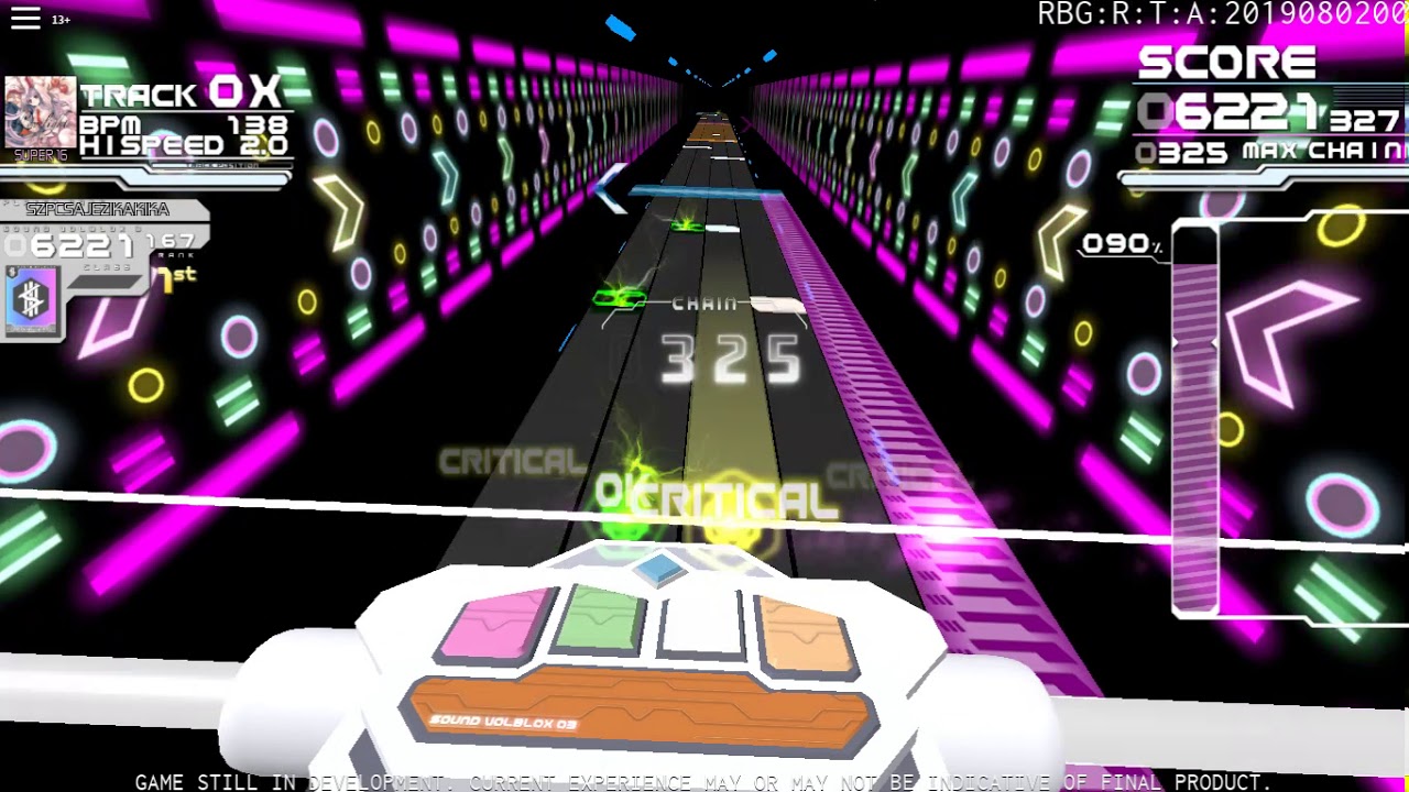 Sound Volblox III Bad Apple!! super 16 rank A+
