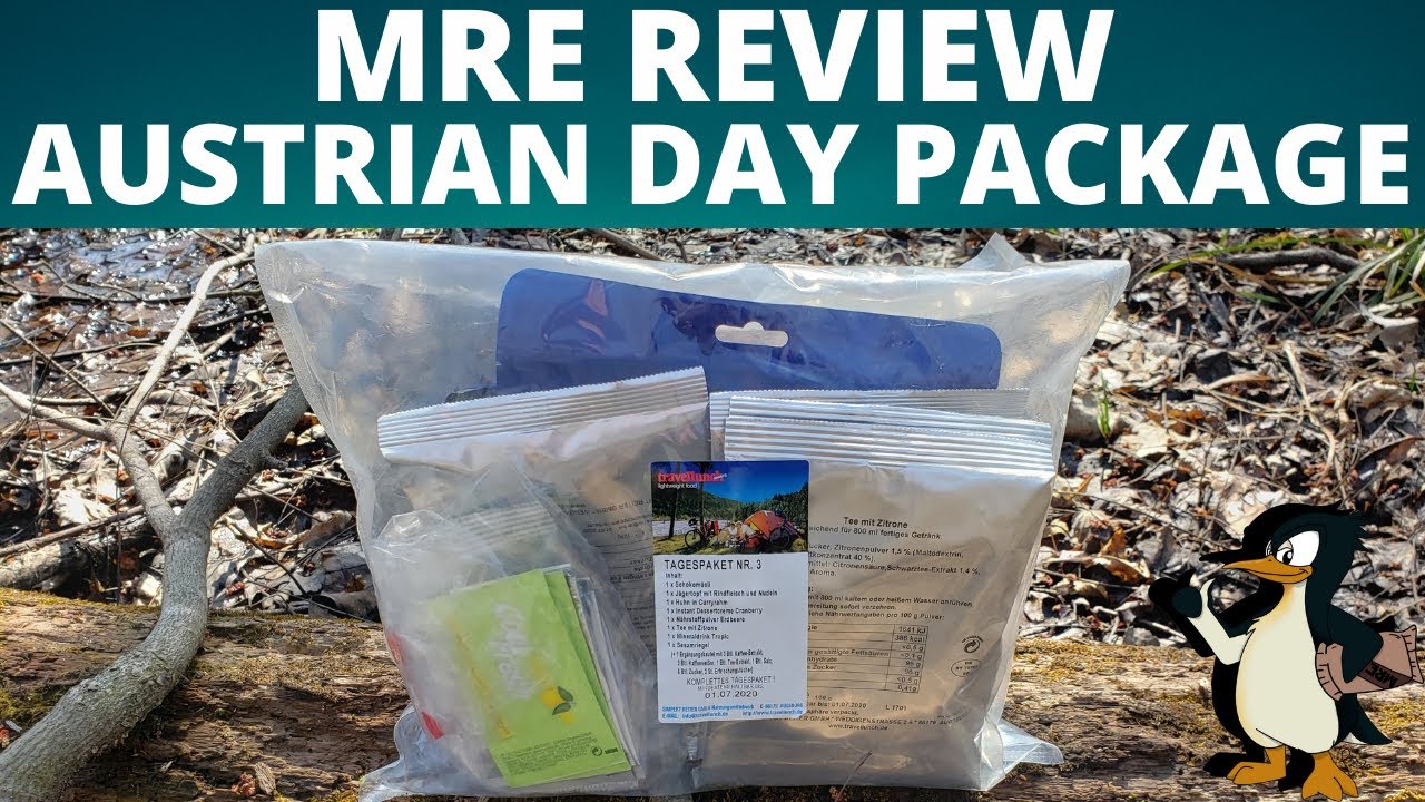 MRE Review Austrian Day Package Menu 3