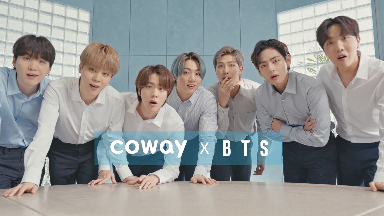 [COWAY x BTS] 코웨이 아이콘 정수기_RM/진/뷔/지민_관리 편리/공간 소음 편(60)