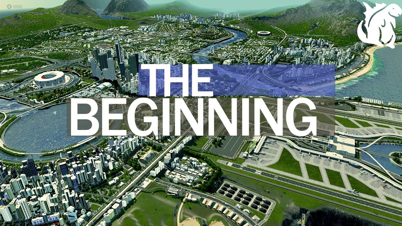 Начало нового города в Cities Skylines | Озеро Крейтер 1