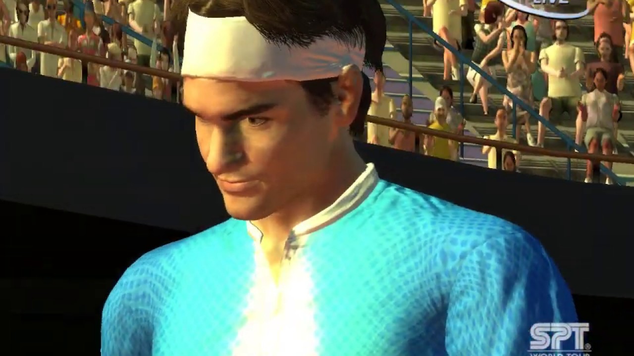 Virtua Tennis 3 (PC, 2007) - TOURNAMENT - FEDERER - NORMAL