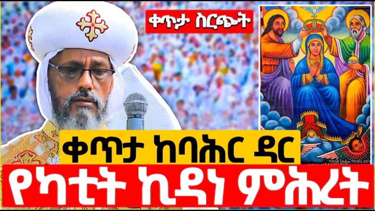 ቀጥታ ከባሕር ዳር የካቲት ኪዳነ ምሕረት ንግሥ