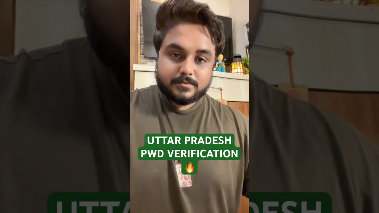 Uttar Pradesh UP PwD Candidates Disability Verification MBBS BDS Counselling Process #neet2025 SVP