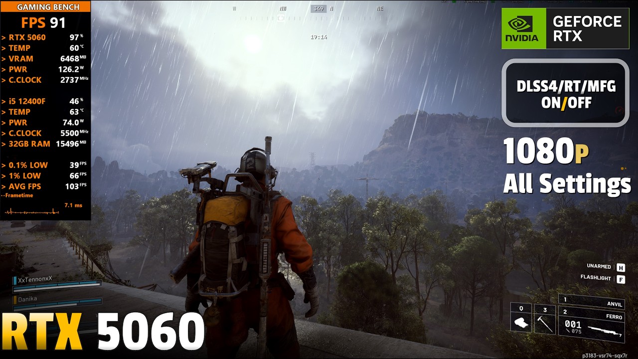 ARC Raiders - RTX 5060 | 1080p All Settings | Ray Tracing On/Off | DLSS 4 & MFG On/Off