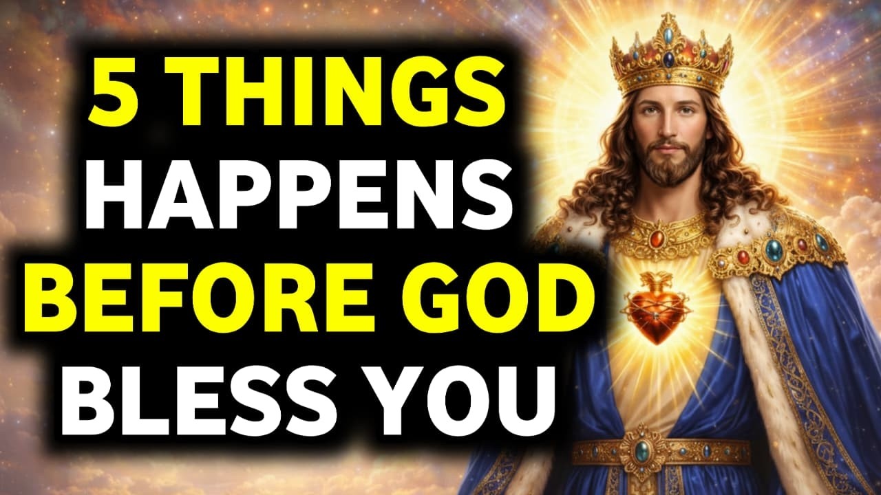 5 Things Happens Before God Bless You | Biblical Wisdom