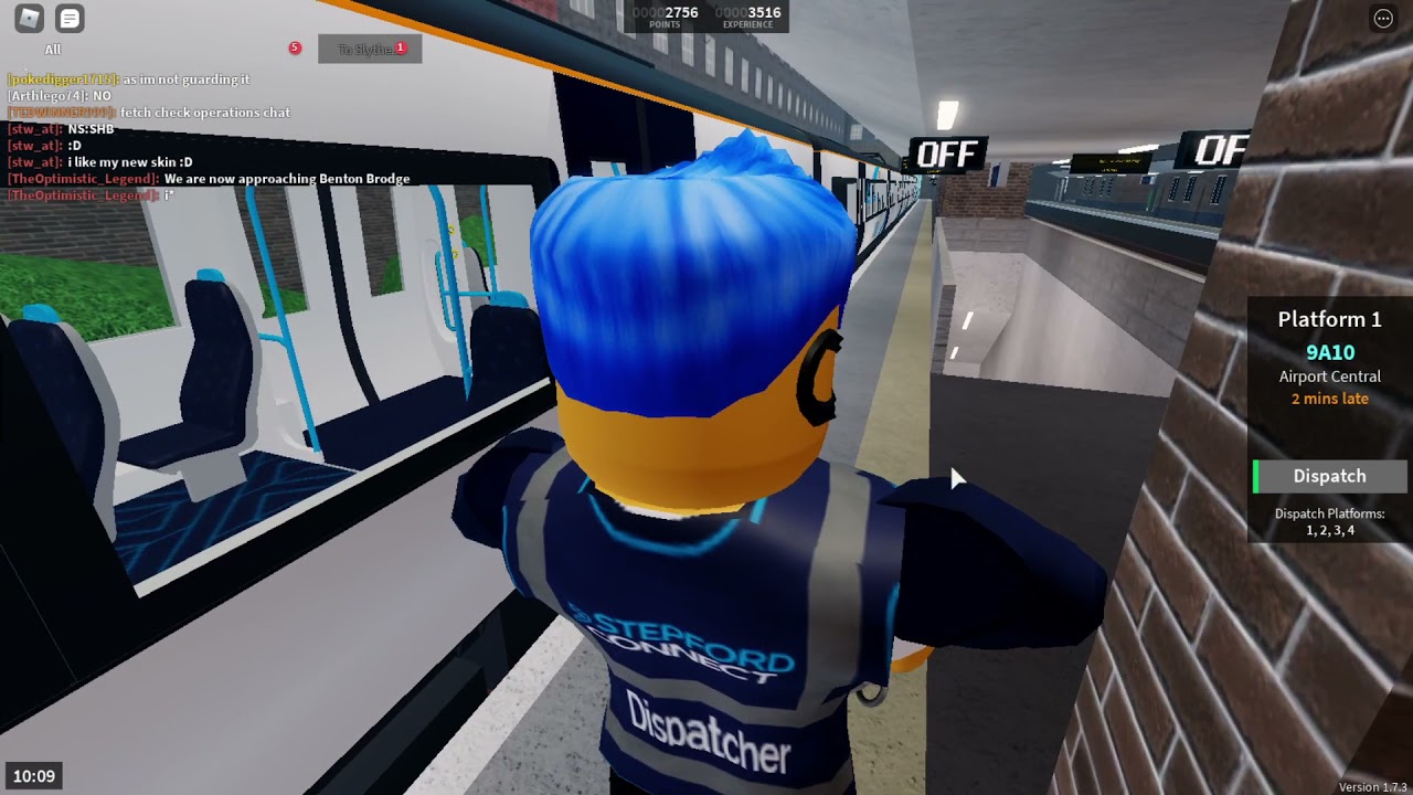 DISPATCHING AT BENTON BRIDGE!! Roblox - Stepford County Railway