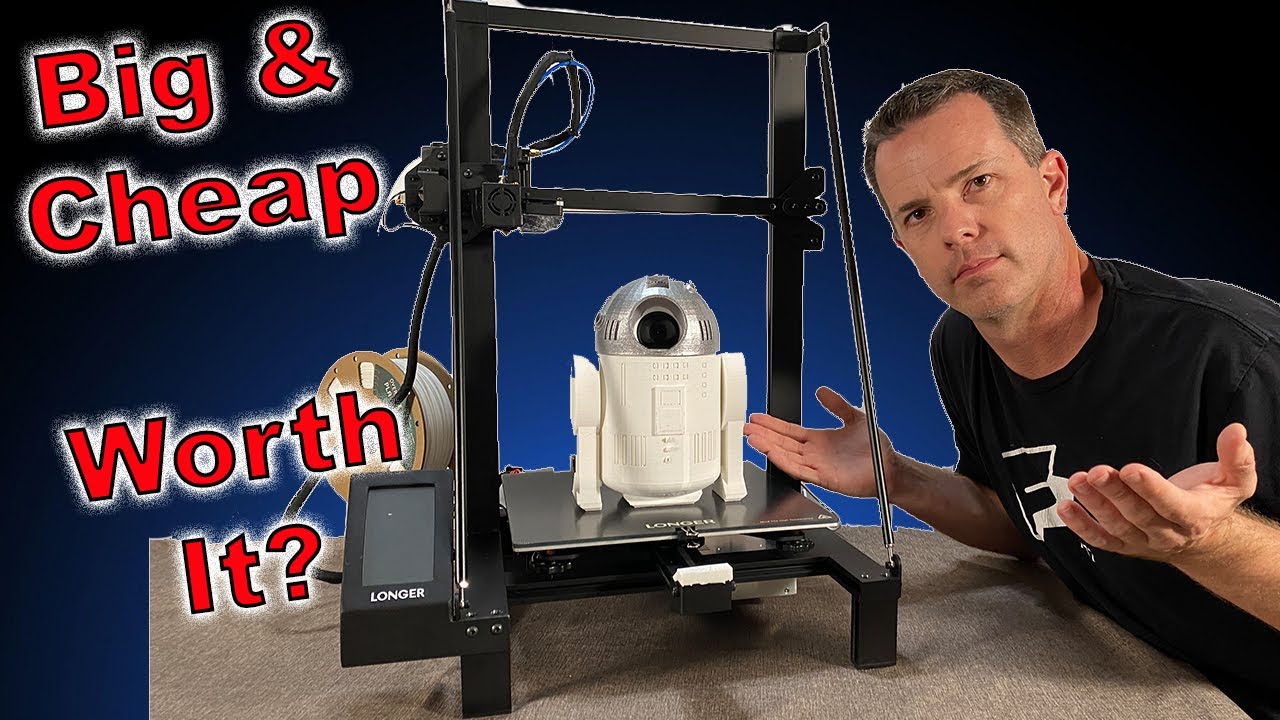 Large Budget 3d Printer - Longer LK5 Pro - Pros, Cons and Tips