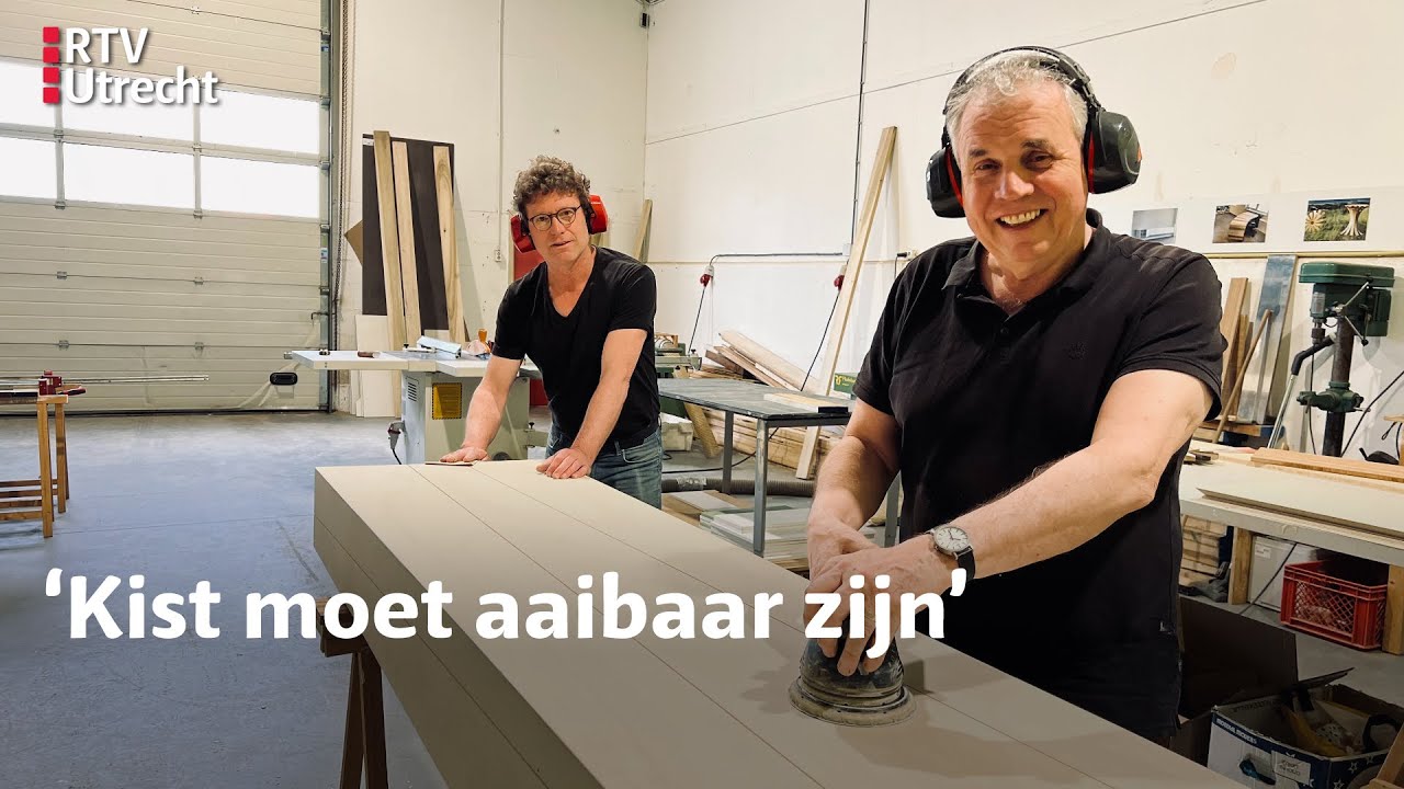 Erik en Peter maken grafkisten met liefde voor hout | RTV Utrecht