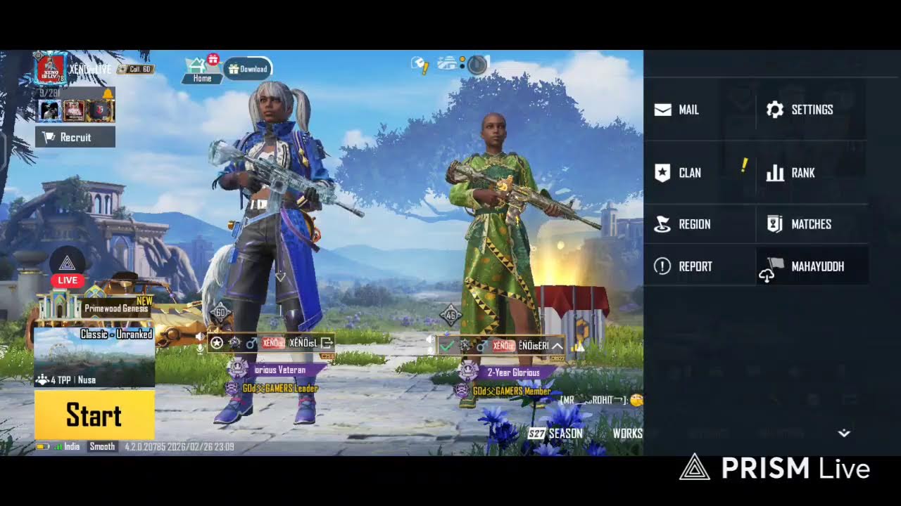 Live streaming of XENO IS LIVE