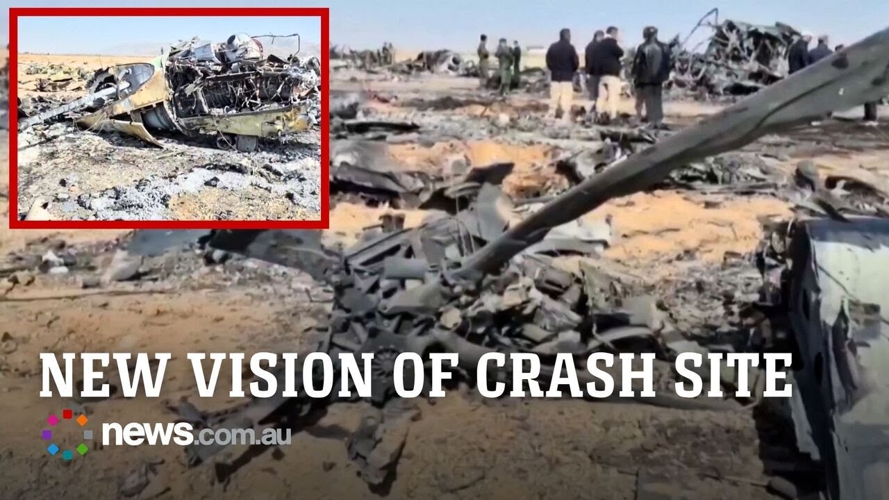 Wreckage of US warplanes left behind in Iran after rescue mission