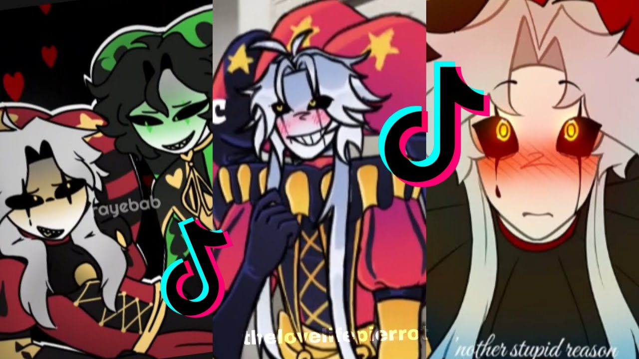 MY FAV THE FREAK CIRCUS TIKTOK COMPETITION / ANIMATIONS ||  (MOSTLY PIERROT OT HARLEQUIN) 