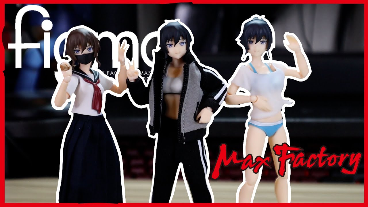 Figma Styes - Makoto [Sukeban, Swimsuit, and Tracksuit] REVIEW