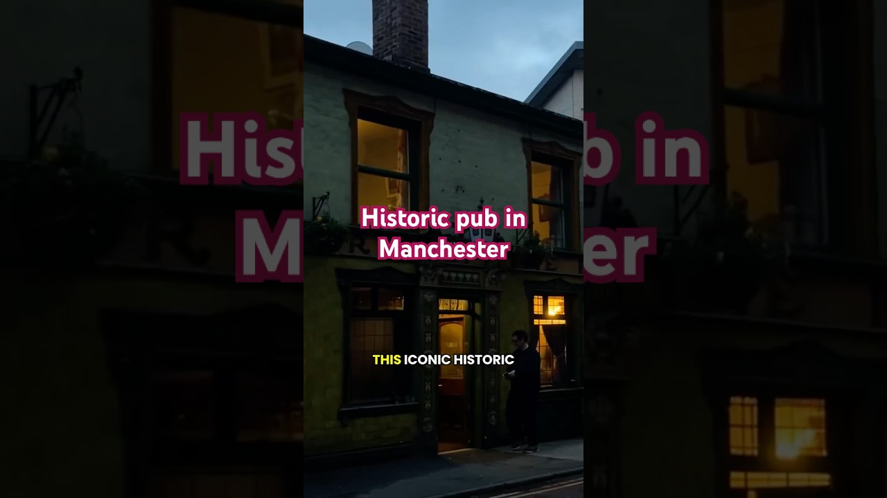 An iconic Manchester pub #englishhistory #manchester #pubs #victorian #historyshorts #traveltips