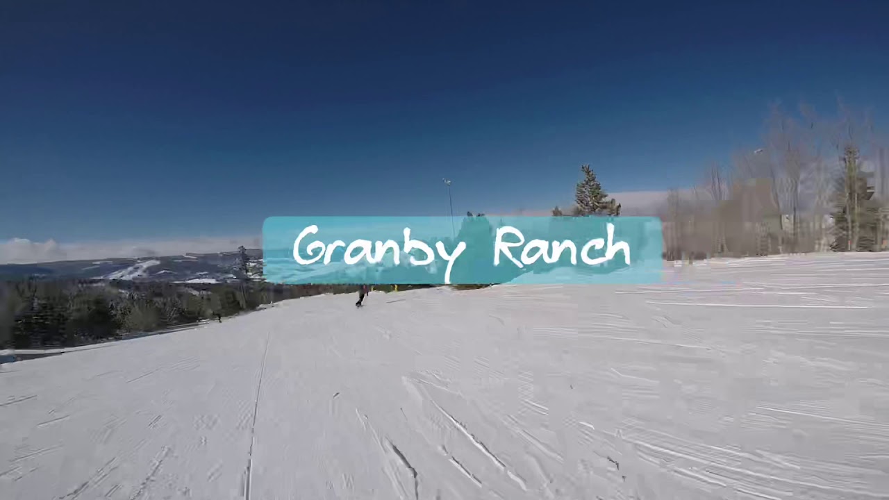 Granby Ranch Colorado snowboarding