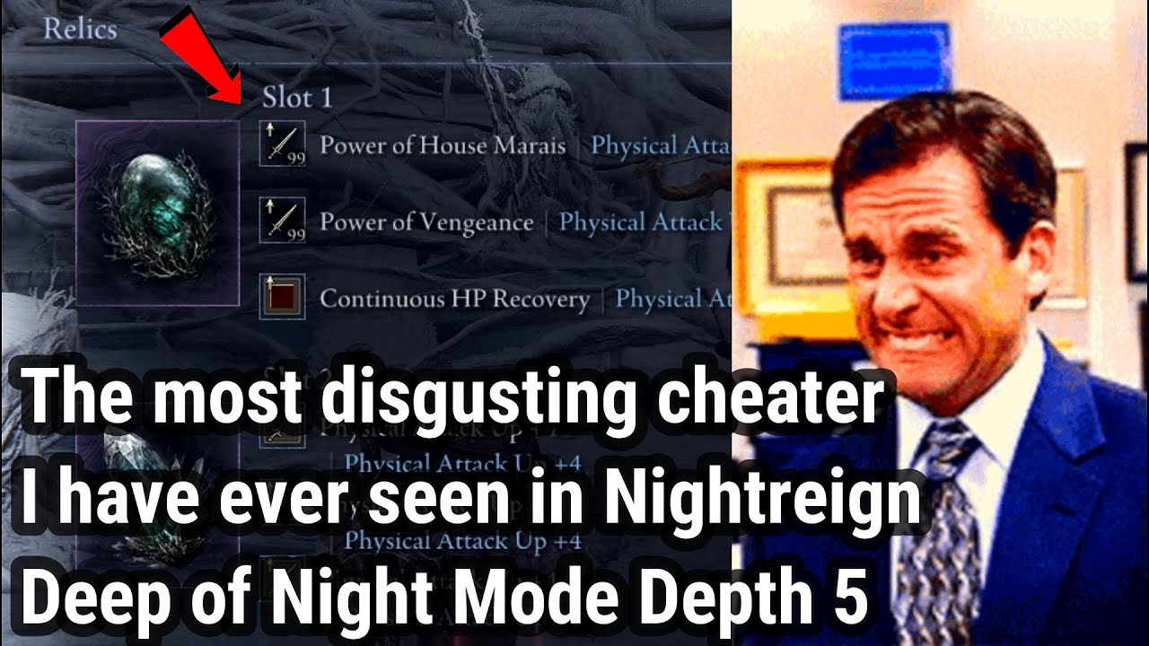 The most disgusting cheater I've ever seen in Elden Ring: Nightreign Deep of Night Depth 5