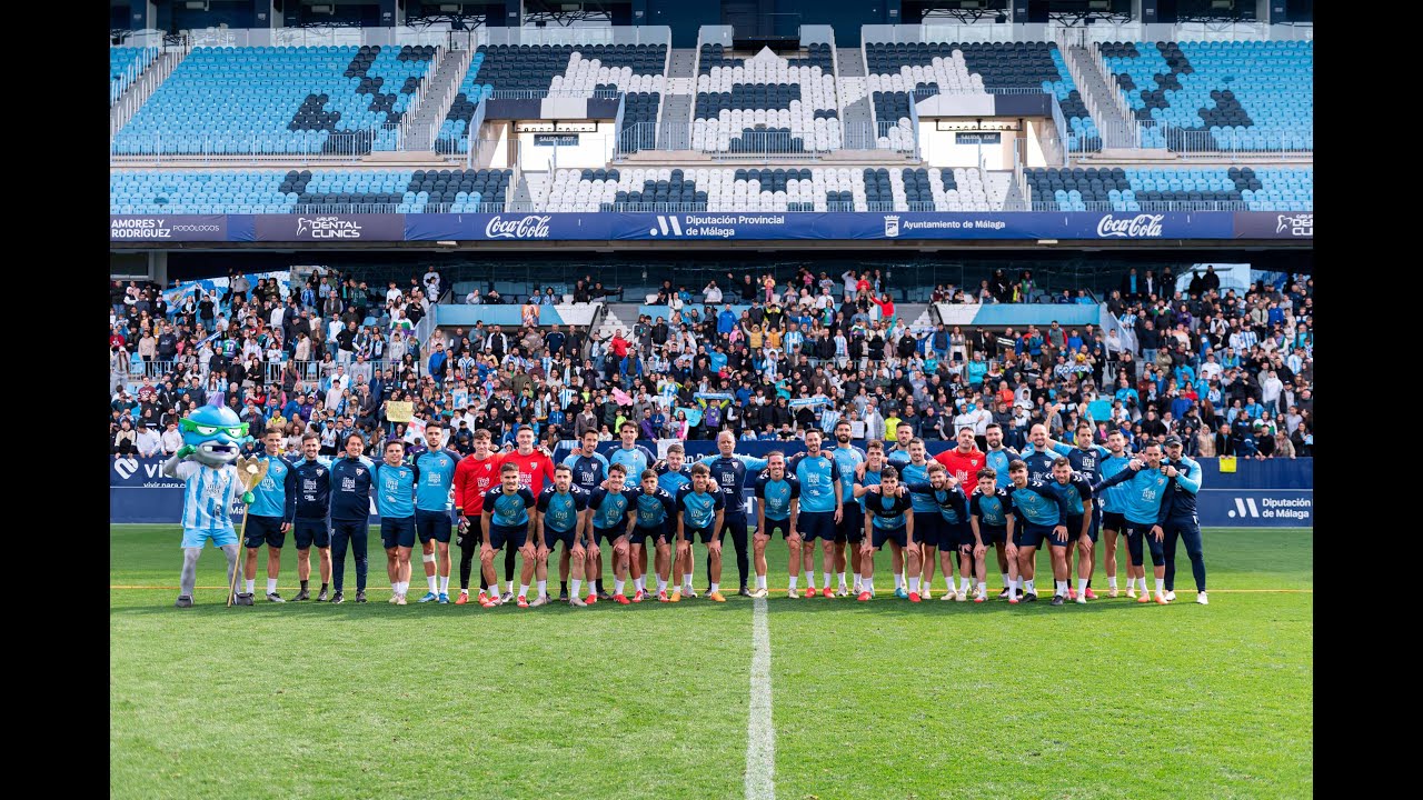 Un entrenamiento a puerta abierta muy especial