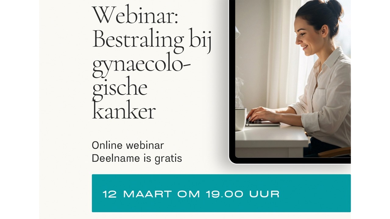 Webinar bestraling bij gynaecologische kanker, 12 maart 2026