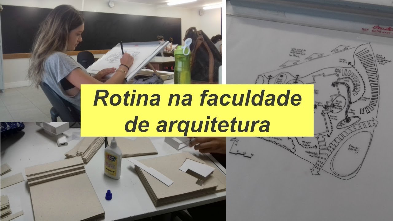 ROTINA NA FACULDADE DE ARQUITETURA #5 | Entrega, maquete, prova e +