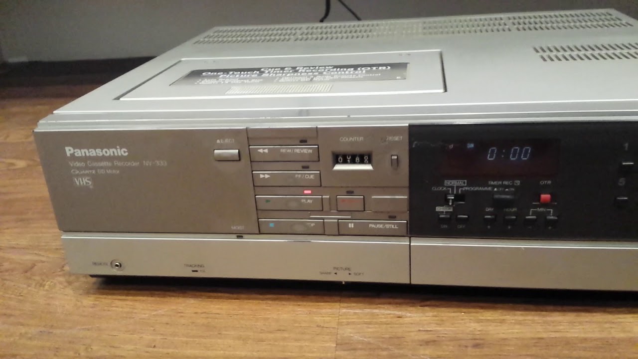 Panasonic nv333 video recorder