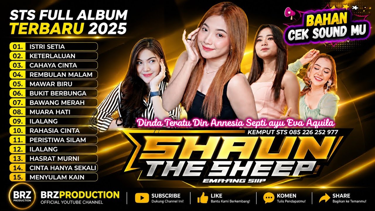 STS Full Album Terbaru 2025 - Din Annesia, Septi Ayu, Dinda Teratu | BUKIT BERBUNGA |  Viral TikTok