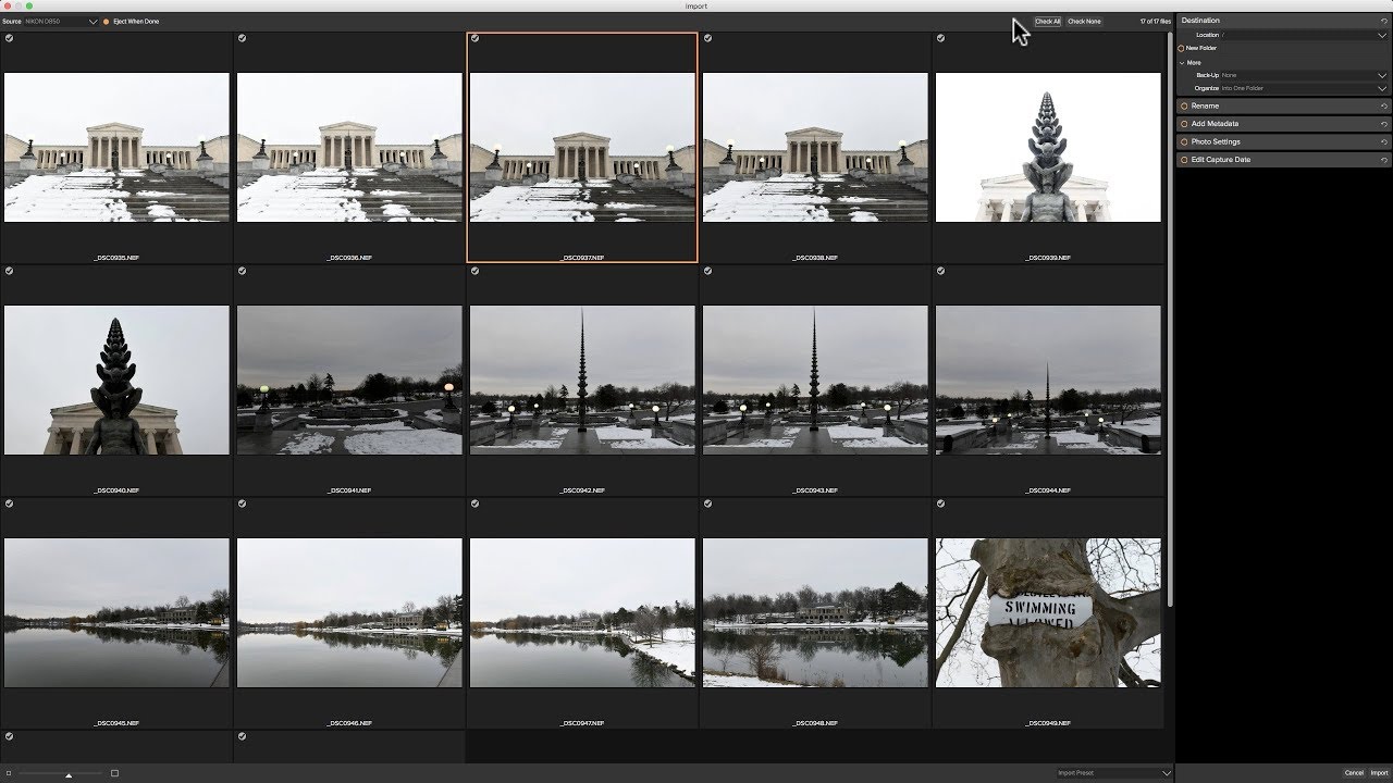 Mastering On1 Photo RAW 2018 - Episode 2: Import
