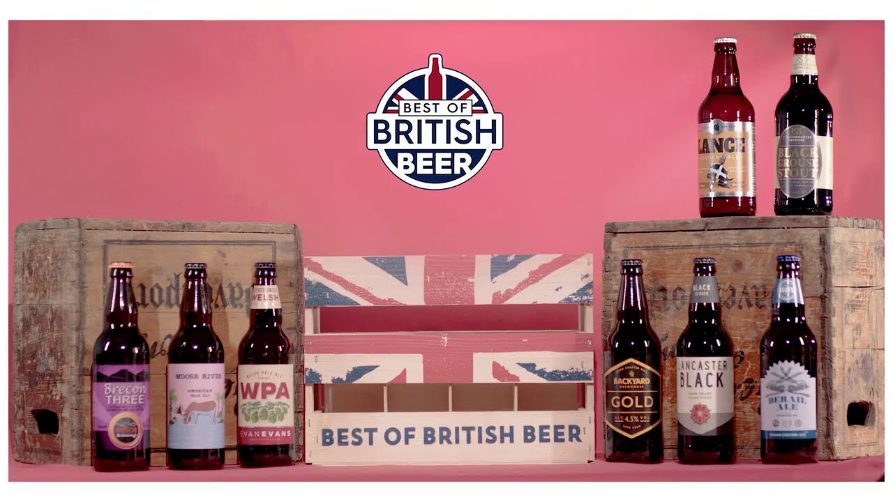 Best of British Beer Wooden Crate of Craft Beers