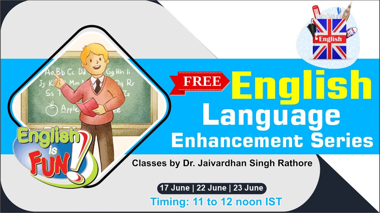 Free English Language enhancement Series | Free Spoken English Course