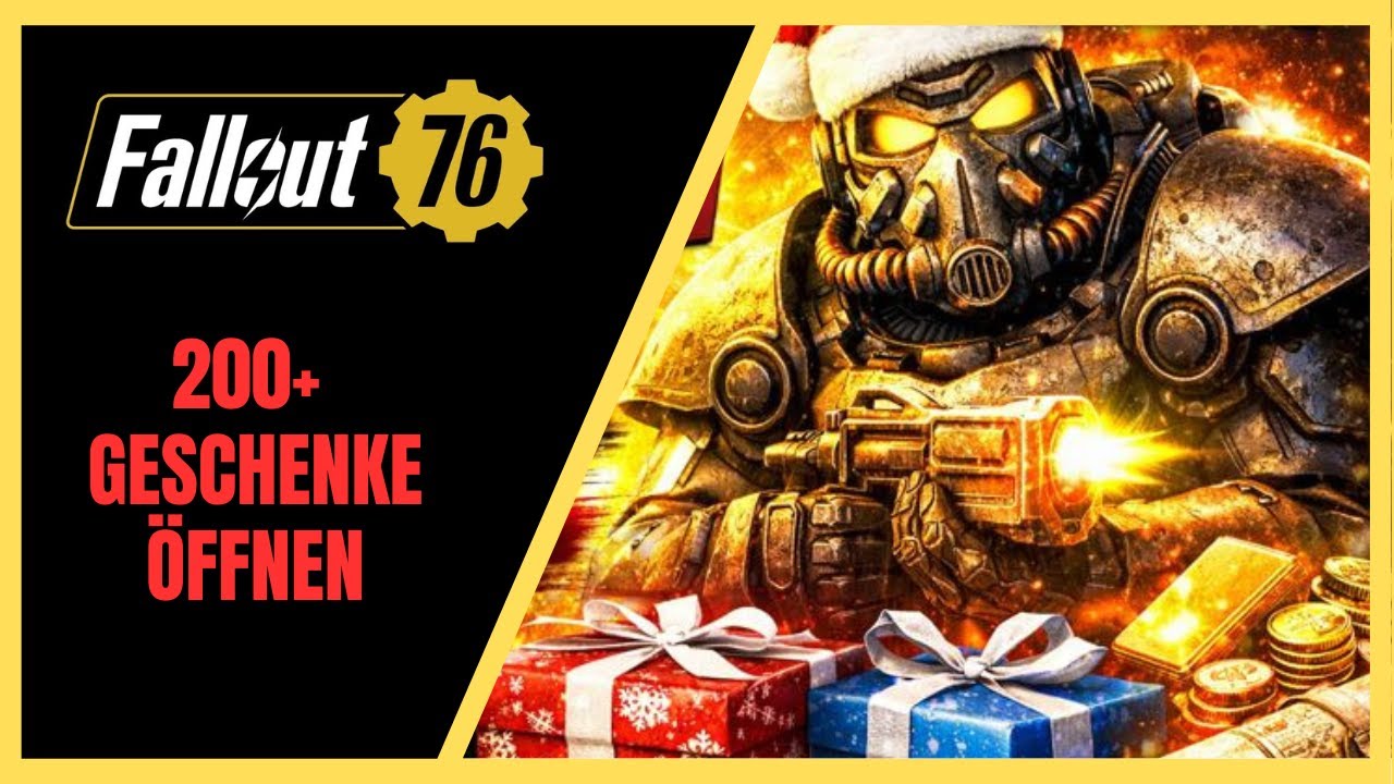 200+ Geschenke in Fallout 76 – Mega Loot oder Enttäuschung?