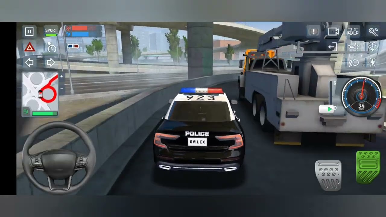 Gameplay Police Simulator 2022. Cars games