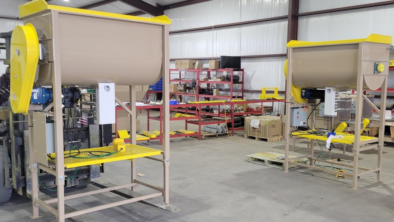 The Ultimate Mushroom Substrate Batch Mixer Bagger Combo!!!