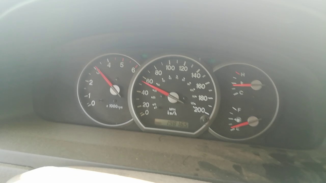 Kia Sedona/Carnival 2.9crdi 106kw acceleration 0-100 km/h