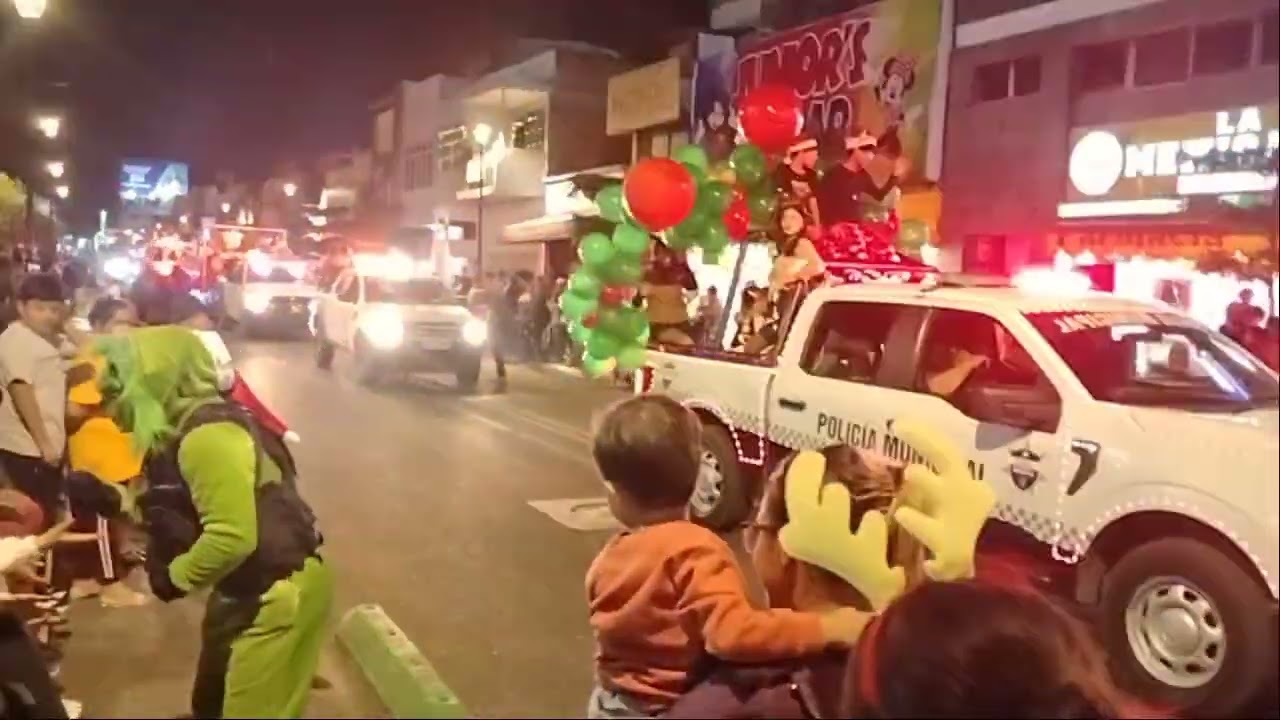 Desfile navideño Zamora Michoacán 19/12/2025