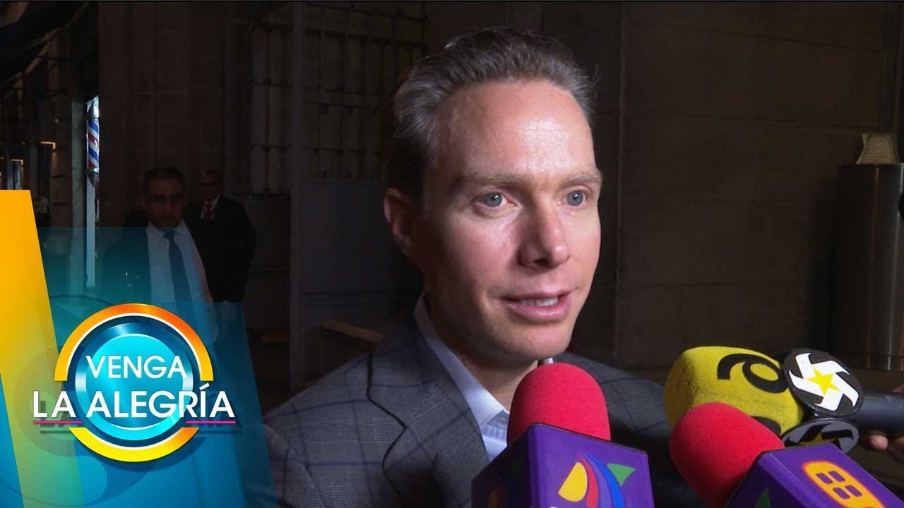 Manuel Velasco está muy orgulloso de tener una esposa como Anahí. | Venga La Alegría