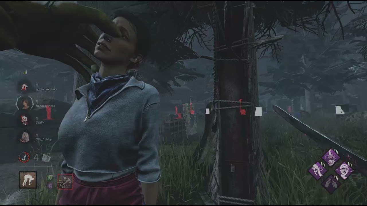 Glitchtrap 1v4 in Dead by Daylight