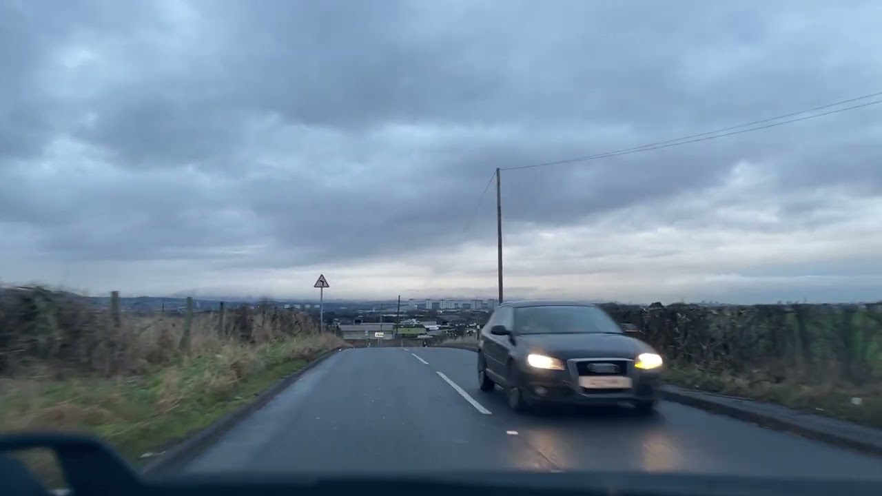 Mock driving test at Shieldhall (Glasgow) DTC (03/01/2024/ Wednesday/15:58) with Kalsoom.