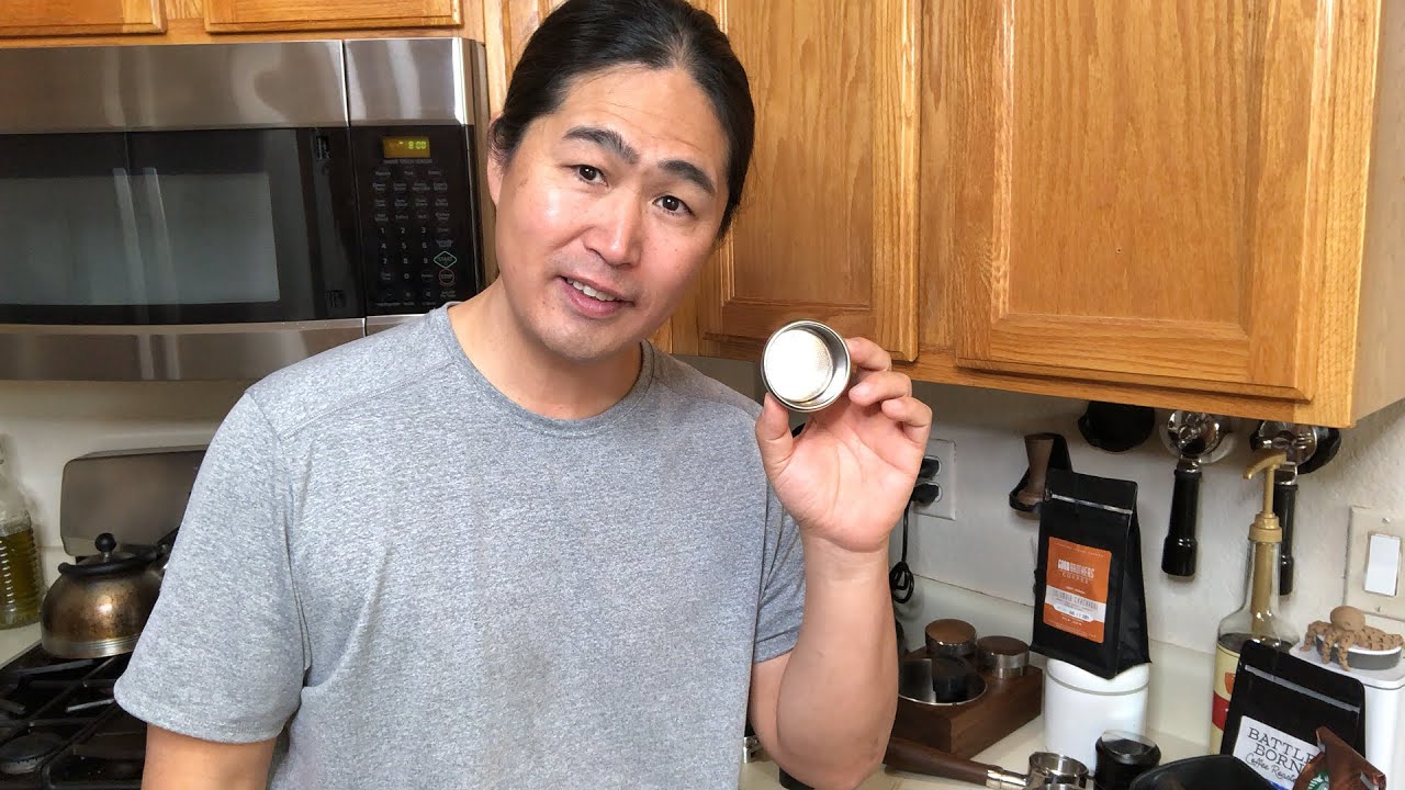 14g on 18g on Breville 54mm IMS Filter Basket