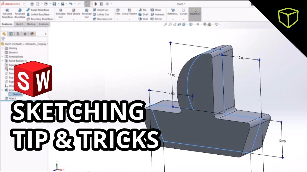 Optional Features for Your Best SOLIDWORKS Sketches