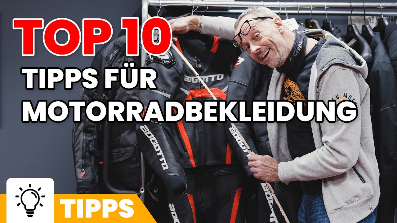 Top 10 Tipps zur richtigen Passform bei Motorradbekleidung