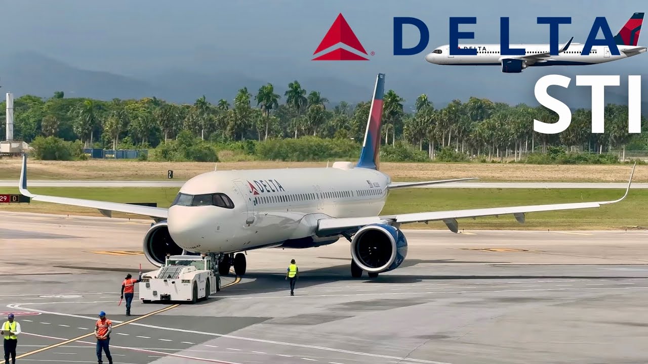 OPERACIONES DE LOS AIRBUS A321NEO DE DELTA EN EL CIBAO | #aviation #airbus #planespotting 