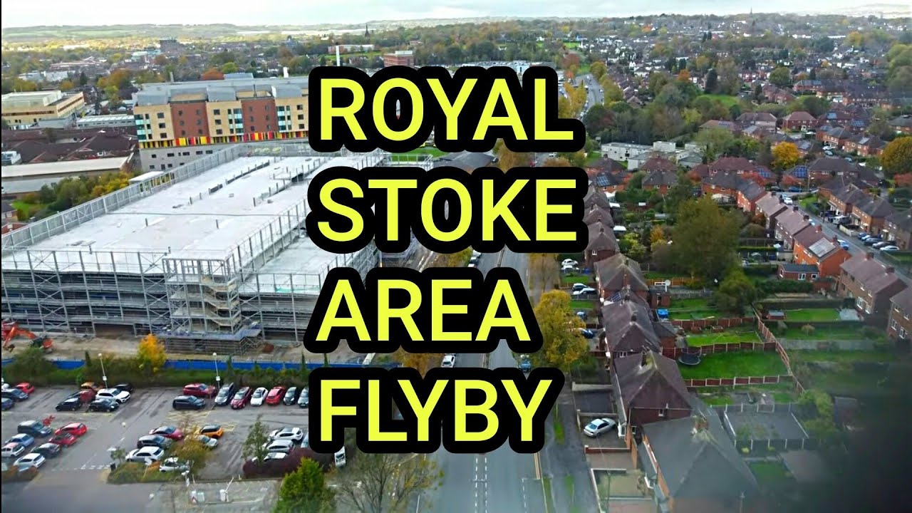 TRENT VALE ROYAL STOKE AREA FLYBY