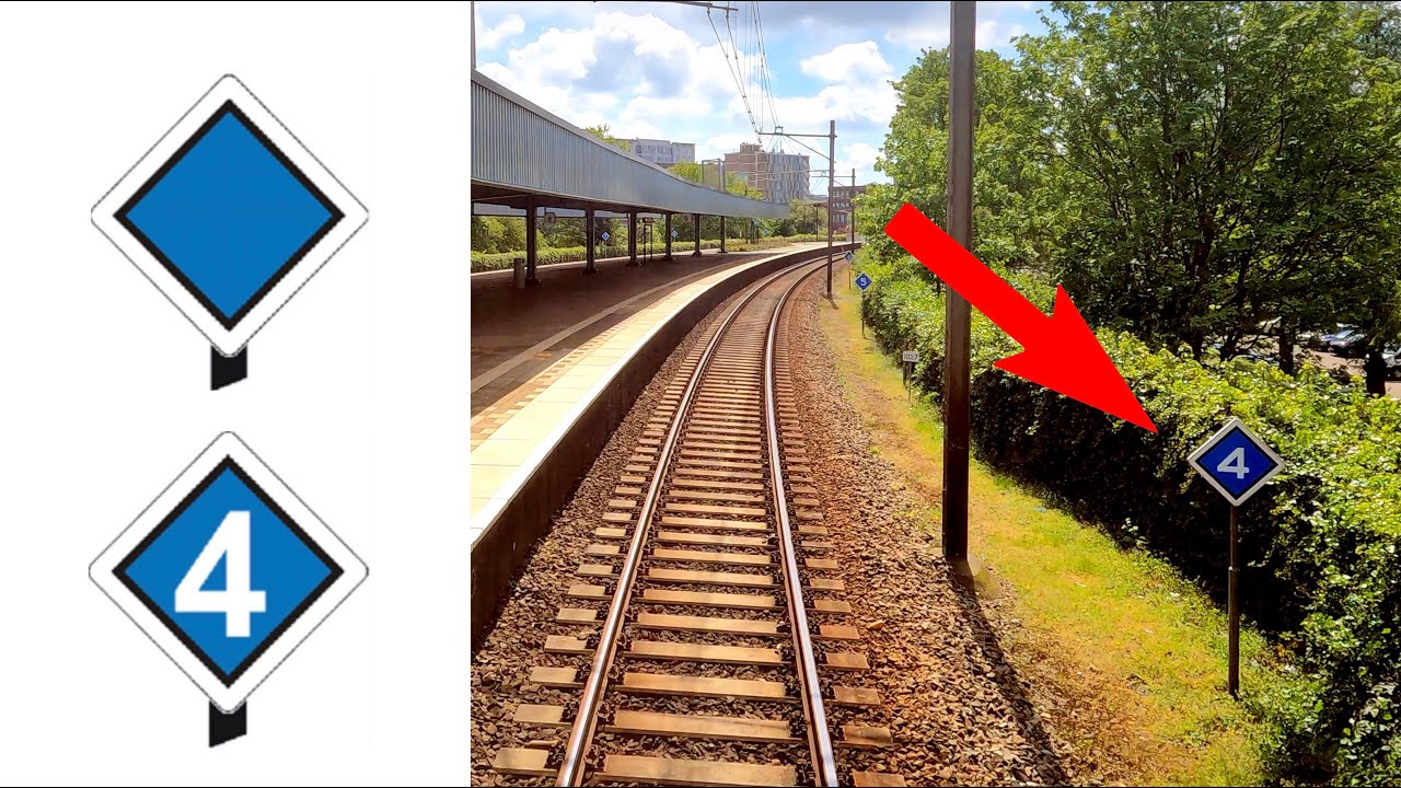 Railway Signals Explained PART 24: Treinlengtebord Amsterdam - Rhenen CABVIEW HOLLAND SLT 18mei 2021