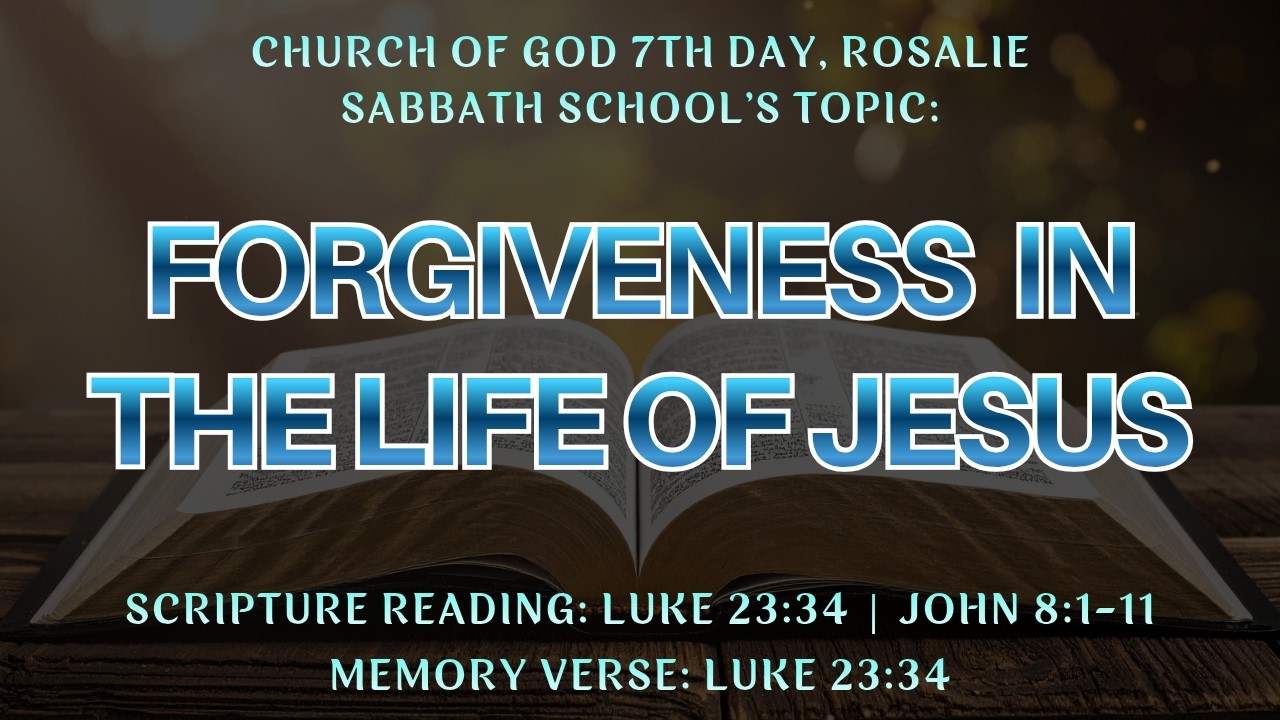 Church of God 7th Day (Jamaica)| Sabbath School