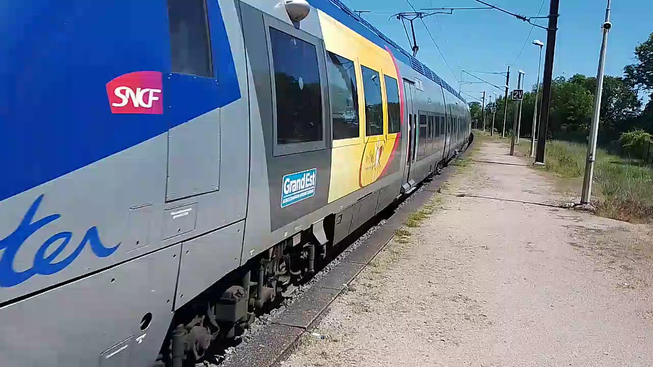 Passage d'une Z 27500 (Z 27817) a Peltre